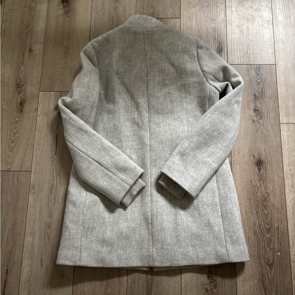 J. Crew Italian Stadium Cloth Coat in Gray - Picture 3 of 3